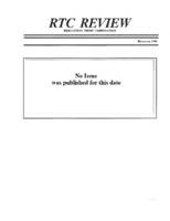 RTC Review December 1991 no issue published