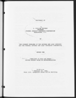 The Current Problems of the Savings and Loan Industry and the Federal Savings and Loan Insurance Corporation FSLIC