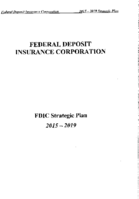 FDIC 20152019 Strategic Plan