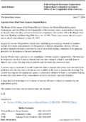 Joint ReleaseAgencies Issue Host State LoantoDeposit Ratios