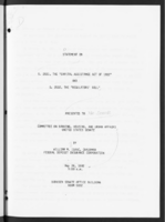 FDIC View Senate bills S 2531 The Capital Assistance Act of 1982 and S 2532 The Regulators Bill