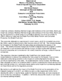 Wall Street Reform Oversight of Financial Stability and Consumer and Investor Protections FDIC View