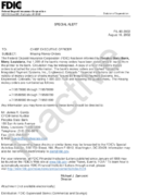 Special Alert Missing Money Orders
