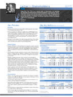 Fourth Quarter 2003 Edition of the FDICs Letter to Stakeholders