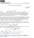 Host State LoantoDeposit Ratios Banking Agencies Issue Host State LoantoDeposit Ratios