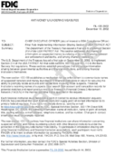 AntiMoney Laundering Measures Final Rule Implementing InformationSharing Section of USA PATRIOT Act