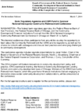 Joint ReleaseBank Regulatory Agencies and CDFI Fund to Sponsor National Interagency Community Reinvestment Conference