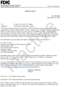 Special Alert Counterfeit Official Bank Checks