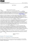 Bank Reports Internet Access to Call Reports Analysis Staff