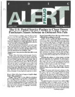 FDIC Fraud Alert Volume 2 Number 4 Spring 1993