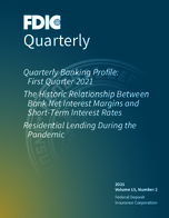 FDIC Quarterly vol 15 no 2  1st Quarter 2021