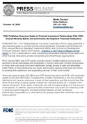 FDIC Publishes Resource Guide to Promote Investment Partnerships With FDICInsured Minority Banks and Community Development Financial Institutions