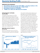 2012 2nd Quarter  Quarterly Banking Profile