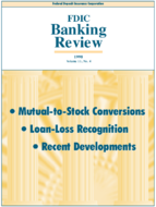 FDIC Banking Review Vol 11 No 4