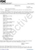 Entities That May Be Conducting Banking Operations in the United States Without Authorization