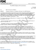Year 2000 Contingency Planning Guidance Interagency Guidance on Contingency Planning for Year 2000 Readiness