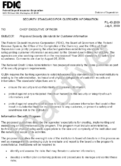 Security Standards for Customer Information Proposed Security Standards for Customer Information