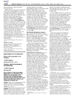 List of Office of Thrift Supervision Regulations to be Enforced by the Office of the Comptroller of the Currency and the Federal Deposit Insurance Corporation Pursuant to the DoddFrank Wall Street Reform and Consumer Protection Act