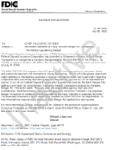 Merger Applications