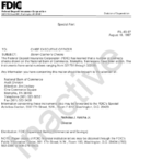Special Alert Stolen Cashiers Checks