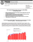 FDICInsured Institutions Report Net Income of 255 Billion in Fourth Quarter 2017