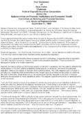 FDIC view on House of Representatives Bill HR 2363 Thrift Charter Conversion Act of 1995