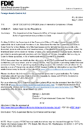 Cuban Asset Control Regulations