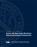2018 Section 342 Dodd Frank Wall Street Reform and Consumer Protection Act Annual Report to Congress