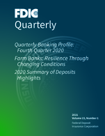 FDIC Quarterly vol 15 no 1  4th Quarter 2020