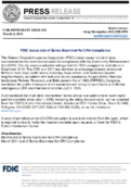 FDIC Issues List of Banks Examined for CRA Compliance
