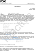 Special Alert Audi Bank N A  Fictitious Cashiers Checks