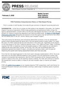 FDIC Publishes Comprehensive History of RiskBased Pricing