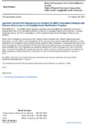 Joint ReleaseAgencies Amend CRA Regulations to Conform to HMDA Regulation Changes and Remove References to the Neighborhood Stabilization Program