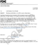First Quarter 2004 Edition of the FDICs Letter to Stakeholders