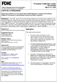 Supervisory Guidance on the Use of Internal Risk Ratings for Assigning RiskBased Capital on Exposures to AssetBacked Commercial Paper Programs