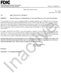Reporting Requirements Required Reports of Indebtedness by Executive Officers and Principal Shareholders