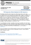 FDIC Issues List of Banks Examined for CRA Compliance