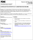 Consolidated Reports of Condition and Income