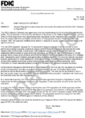 Community Reinvestment Act Revised Regulation Implementing the Community Reinvestment Act Part 345 Revision to Regulation C