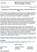 Agencies Seek Comment on Additional Revisions to the Market Risk Capital Rules
