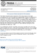 FDIC Issues List of Banks Examined for CRA Compliance