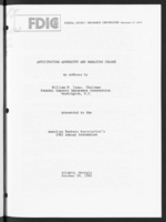 Anticipating Adversity and Managing Change in the US Banking System
