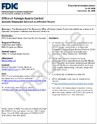 Office of Foreign Assets Control Specially Designated Nationals and Blocked Persons