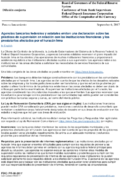 Agencias bancarias federales y estatales emiten una declaracin sobre las prcticas de supervisin en relacin con las instituciones financieras y los prestatarios afectados por el huracn Irma