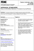 Appraisal Standards Revisions to the Uniform Standards of Professional Appraisal Practice