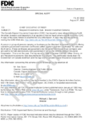 Special Alert Maryland Investment Club  Internet Investment Scheme