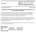Joint Release2020 National Interagency Community Reinvestment Conference March 912 in Denver Has Been Postponed