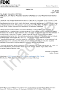 Market Risk Joint Agency Proposal to Establish a RiskBased Capital Requirement for Market Risk
