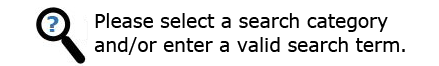 Please enter a valid search term